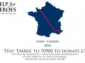 Bryn and Emma's Caen to Cannes Ride