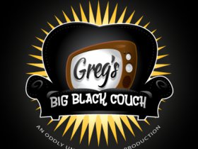 Greg's Big Black Couch