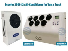 12V 24V DC Powered Air Conditioner for V