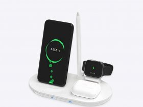 4-in-1 Wireless Device Charging Station