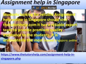 Assignment help in Singapore