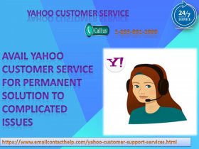 Avail Yahoo Customer Service For Permane