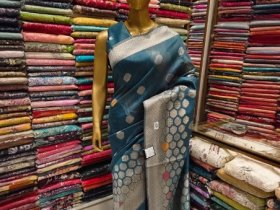 Blue Silk Sarees