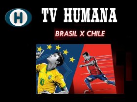 Brasil e Chile - Futebol
