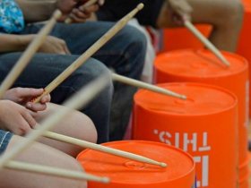 Bucket Drumming