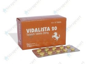 Buy Vidalista 20 - For Men Only - Strapc