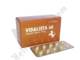 Buy Vidalista 40 Mg(Generic Tadalafil) -