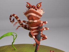 Chupacabra 3D model