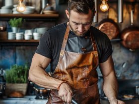 Cooking Leather Apron