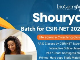 CSIR NET Sahurya Batch 2022