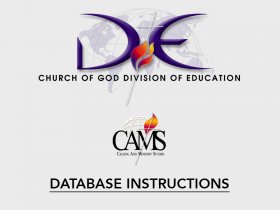 DOE Database - CAMS