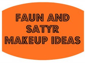 Faun and Satyr Costume Makeup Ideas