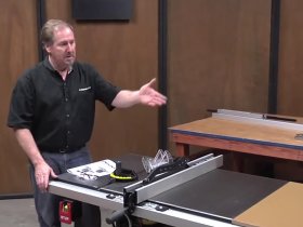 Fusion Tablesaw Set-Up
