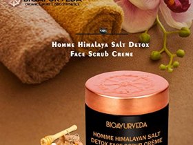 Homme Himalayan Salt Detox Face Scrub Cr