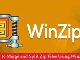 How to Merge and Split Zip Files Using W