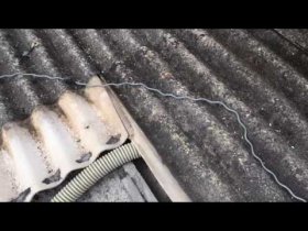Insulating a super 6 fibro asbesto roof 