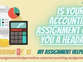 Is your accounting assignment giving you