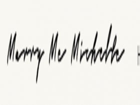 MARRY ME MICHELLE CELEBRANT