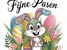Paasei Kleurplaat