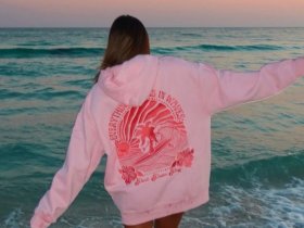 pink palm puff