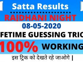 Rajdhani Night Today Satta Results
