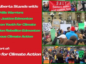 SALT Alberta Climate Action Stand