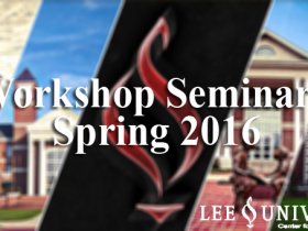 Spring 2016 Faculty Workshops