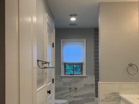Stellar Shower Wall in Florida Bathroom