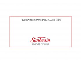 Sunbeam Sewing Machine Videos