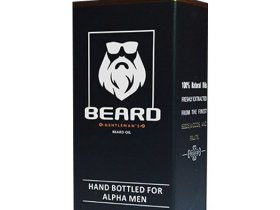 The Quality Beard oil boxes in Deamand.