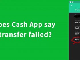 Why Does Cash App Transaction Failed