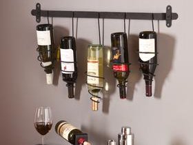 Wine Rack On Wall