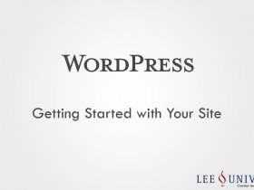 WordPress Basics Training Workshop